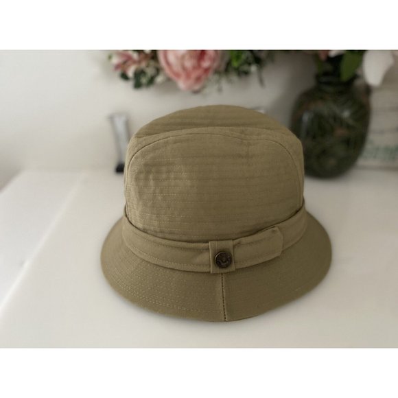 Vintage Country Gentlemen Tan Khaki Water Repellent Packable Wear Many Ways Sz S - Picture 8 of 16